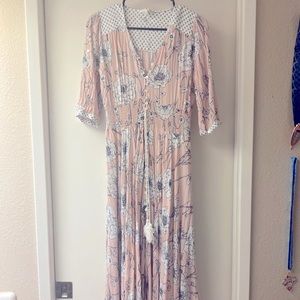 Long sleeve maxi dress